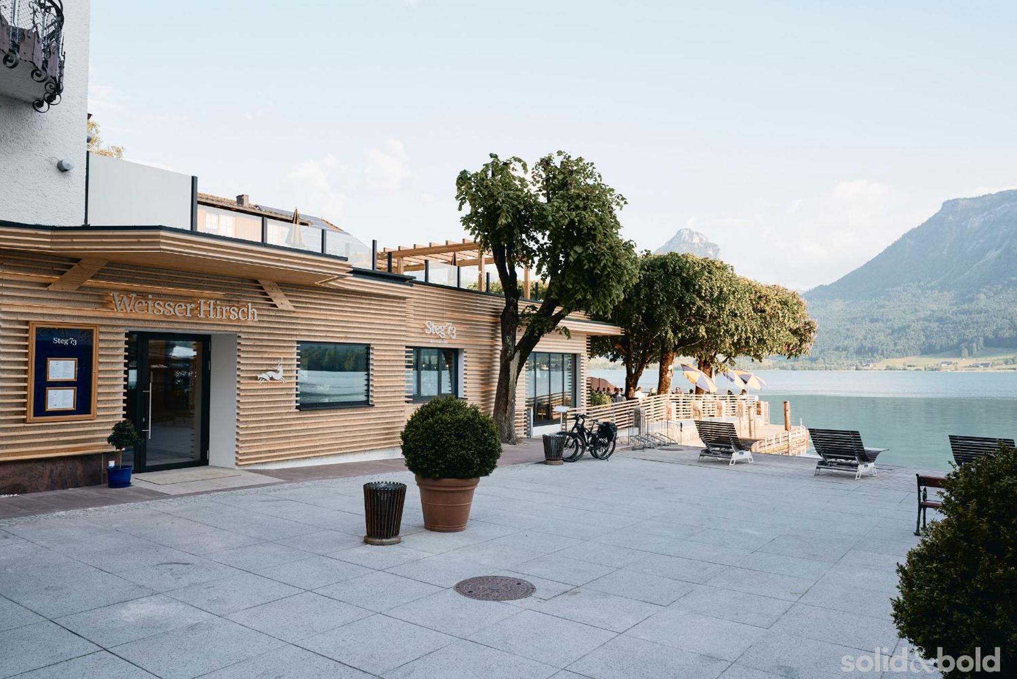 Hotel Weisser Hirsch Saint Wolfgang Exterior foto