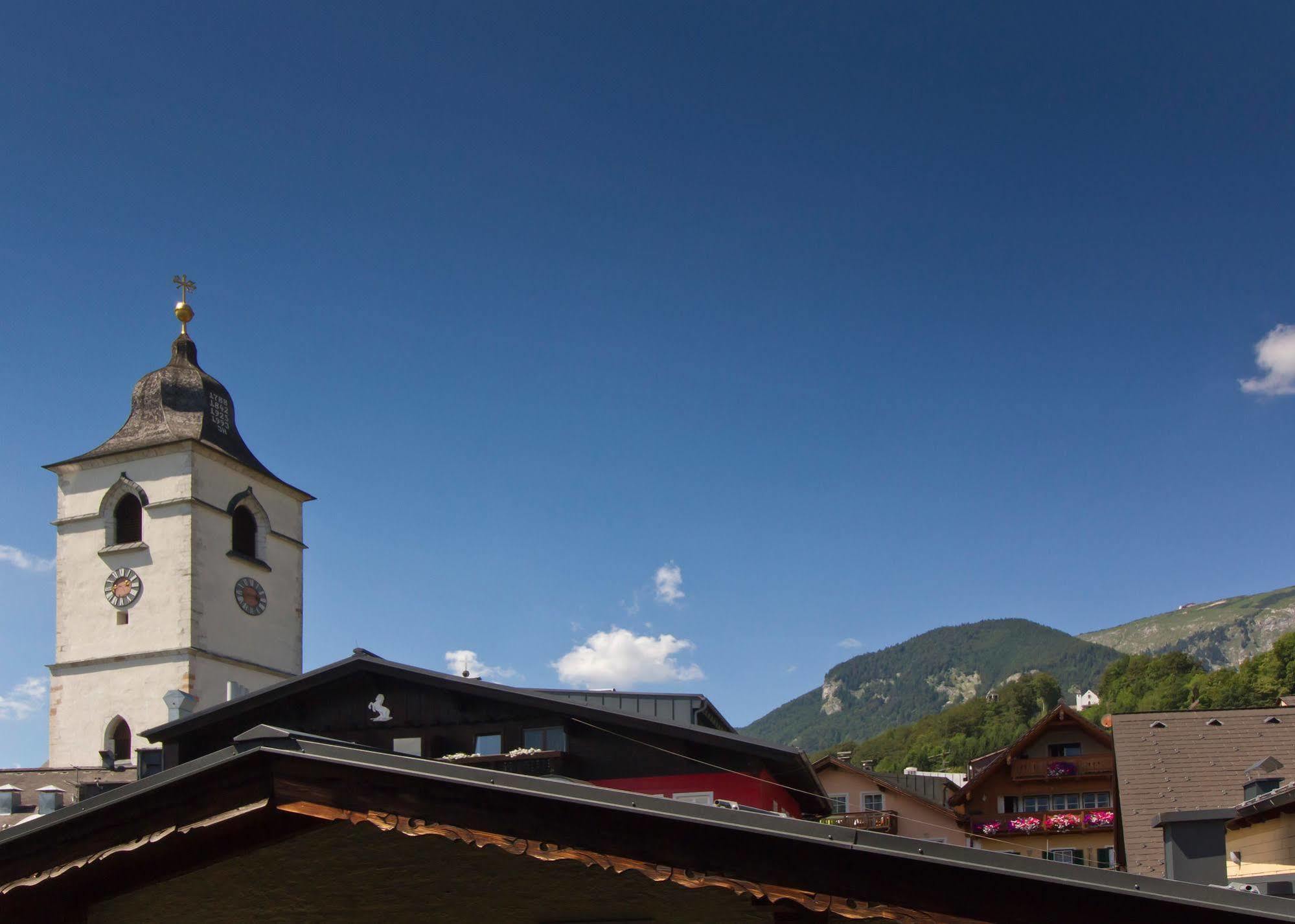 Hotel Weisser Hirsch Saint Wolfgang Exterior foto